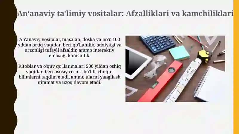 Boshlang'ich sinflarda taʼlimiy vositalar 4