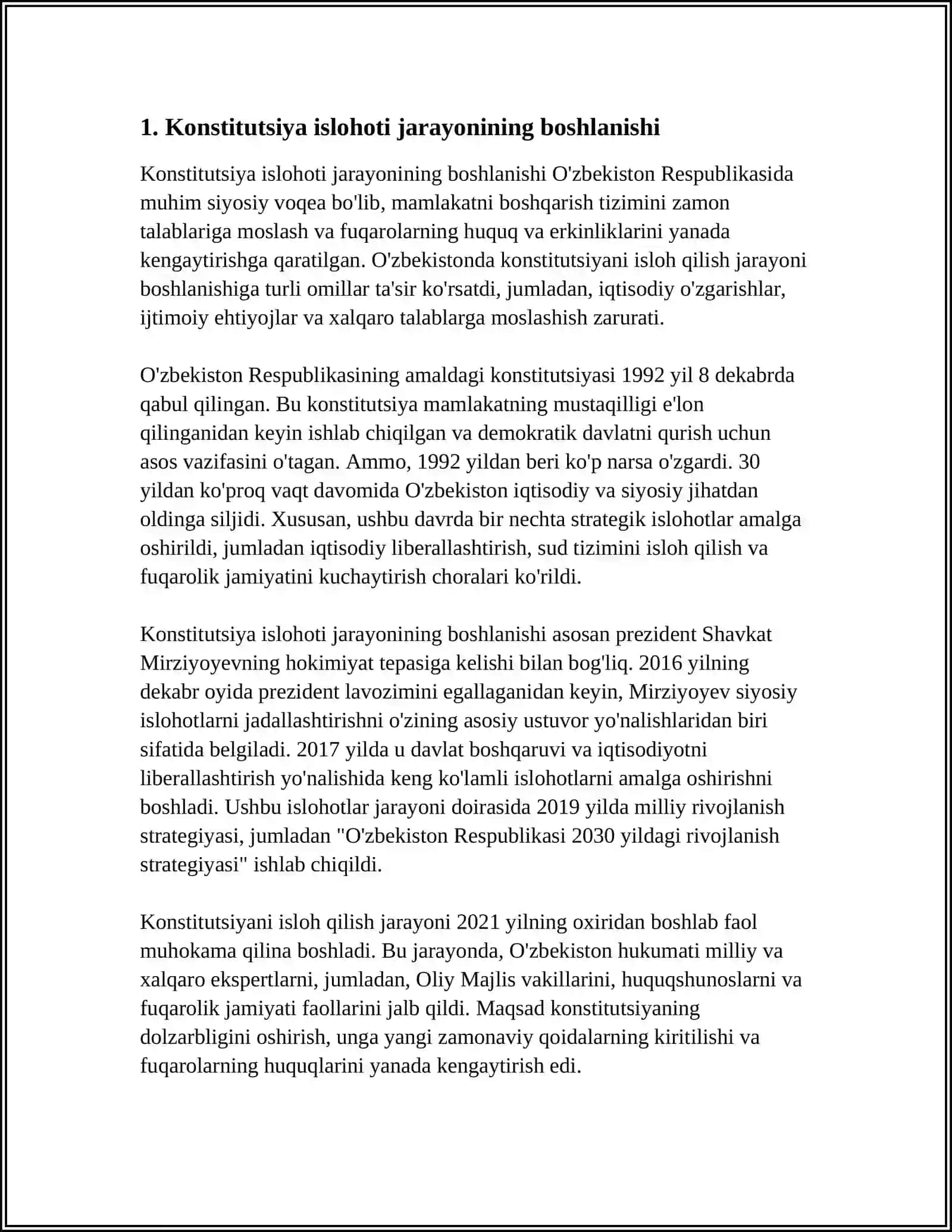 Konstitutsiya Islohoti Jarayonining Boshlanishi 4