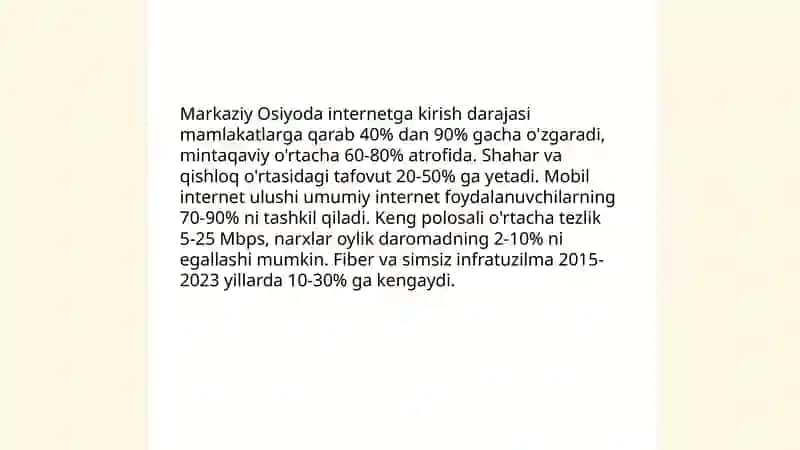Markaziy Osiyoda media savodxonlik darajasiga ta'sir etuvchi omillar 4