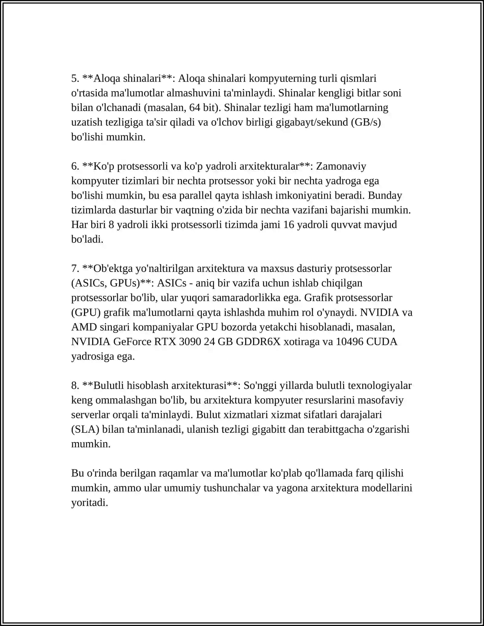 KOMPYUTER TIZIMLARINI TASHKIL ETISH 4