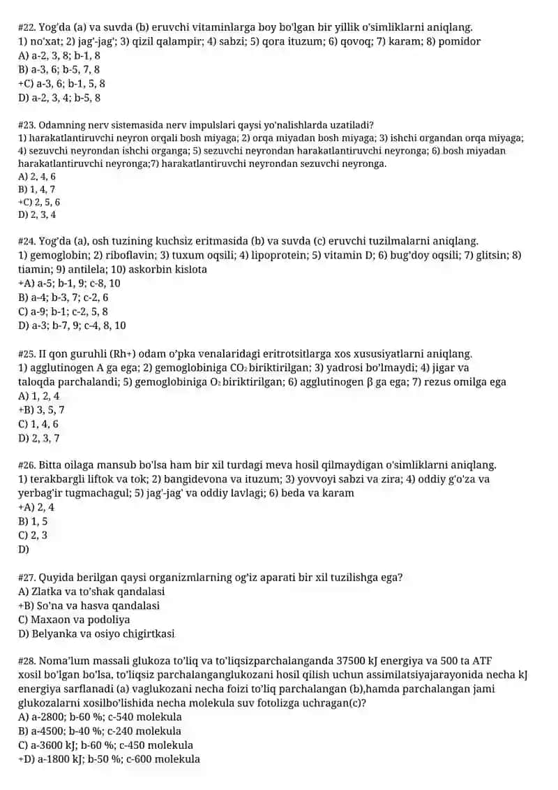 Mitoz bo‘linishdagi jarayonlar 4