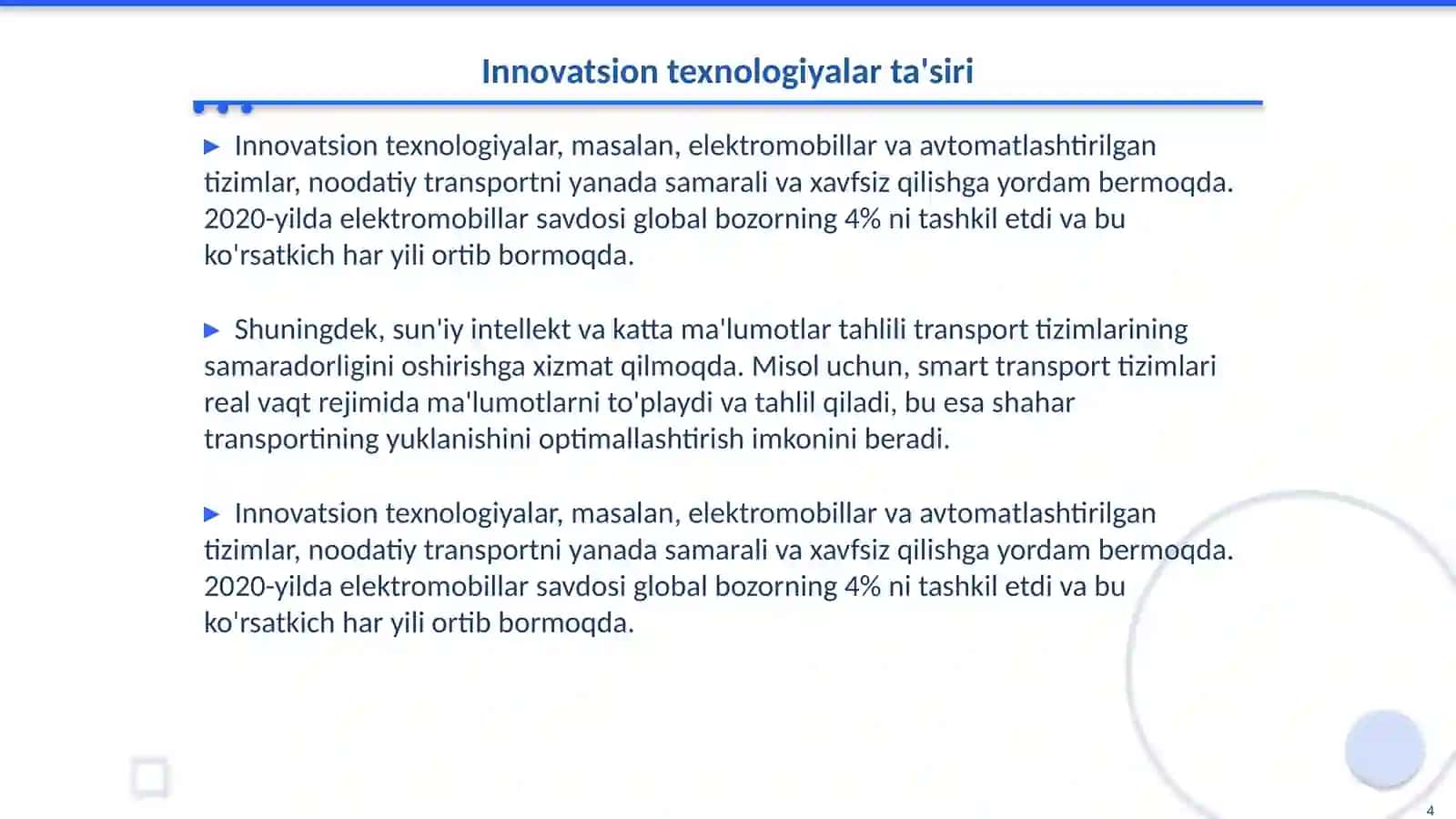 Noodatiy yer usti transporti: kreativlik va amaliyot 4
