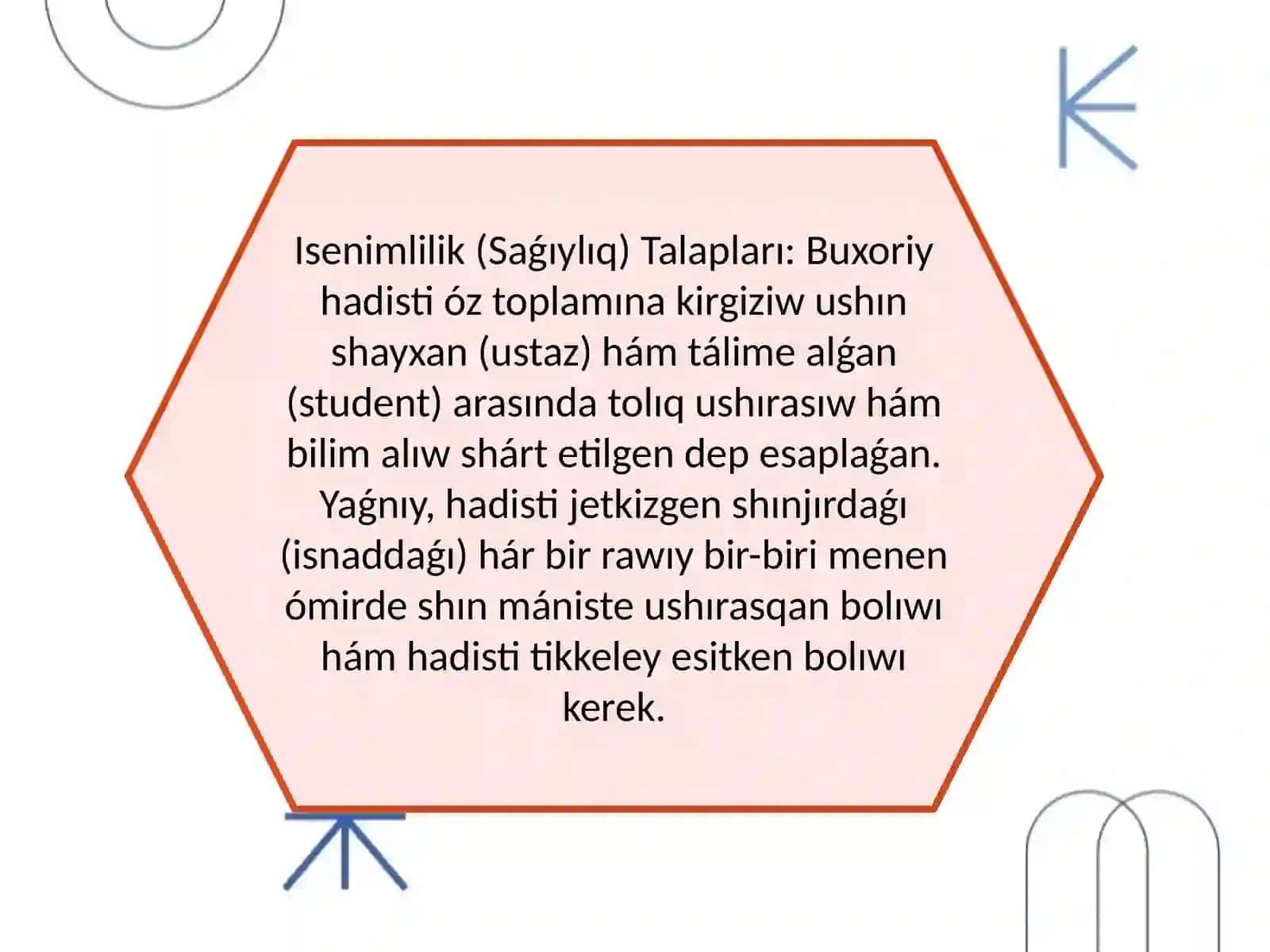 Imom Buxoriy ham Imom Termiziy hadis ilimine qosqan uleslerin salistiriw analizi 4