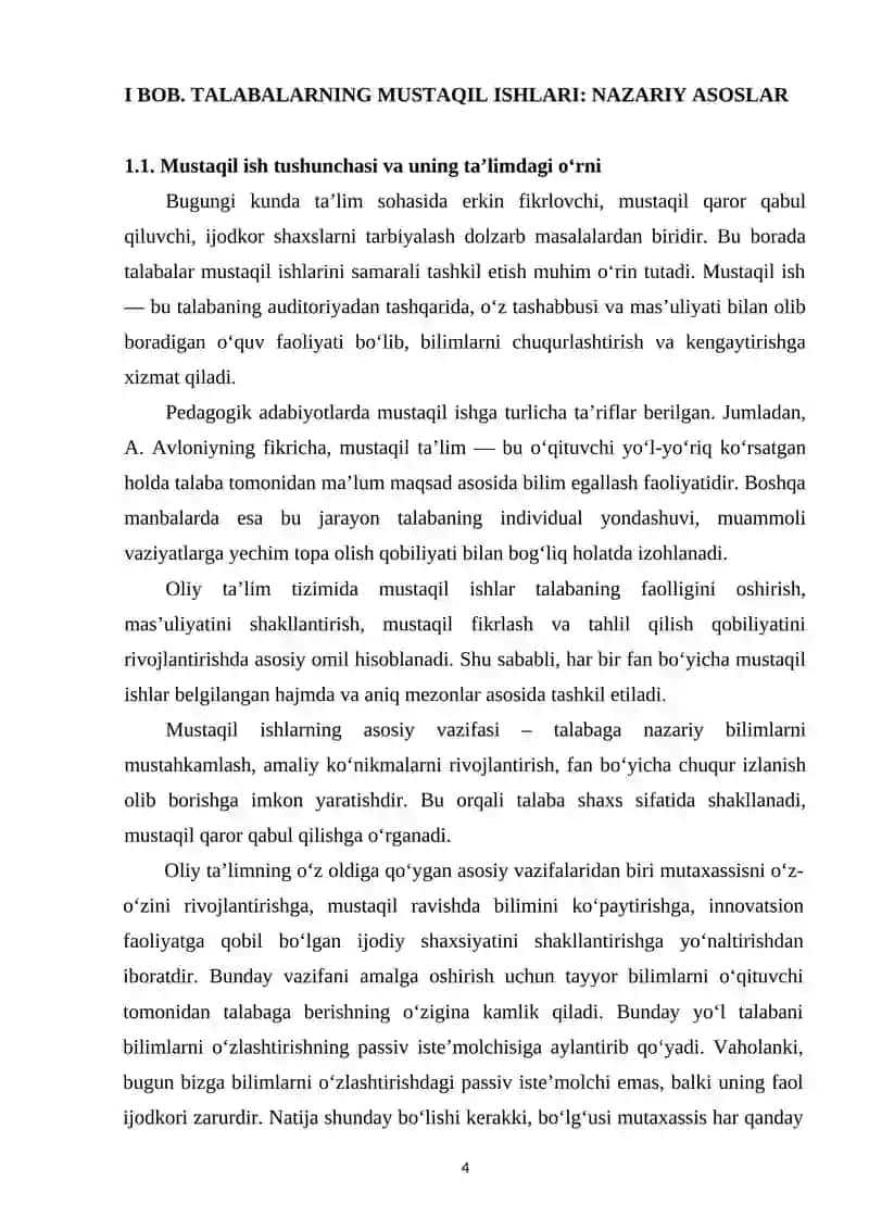 Mustaqil Ta'lim Tizimining Texnik Jihatlari 4