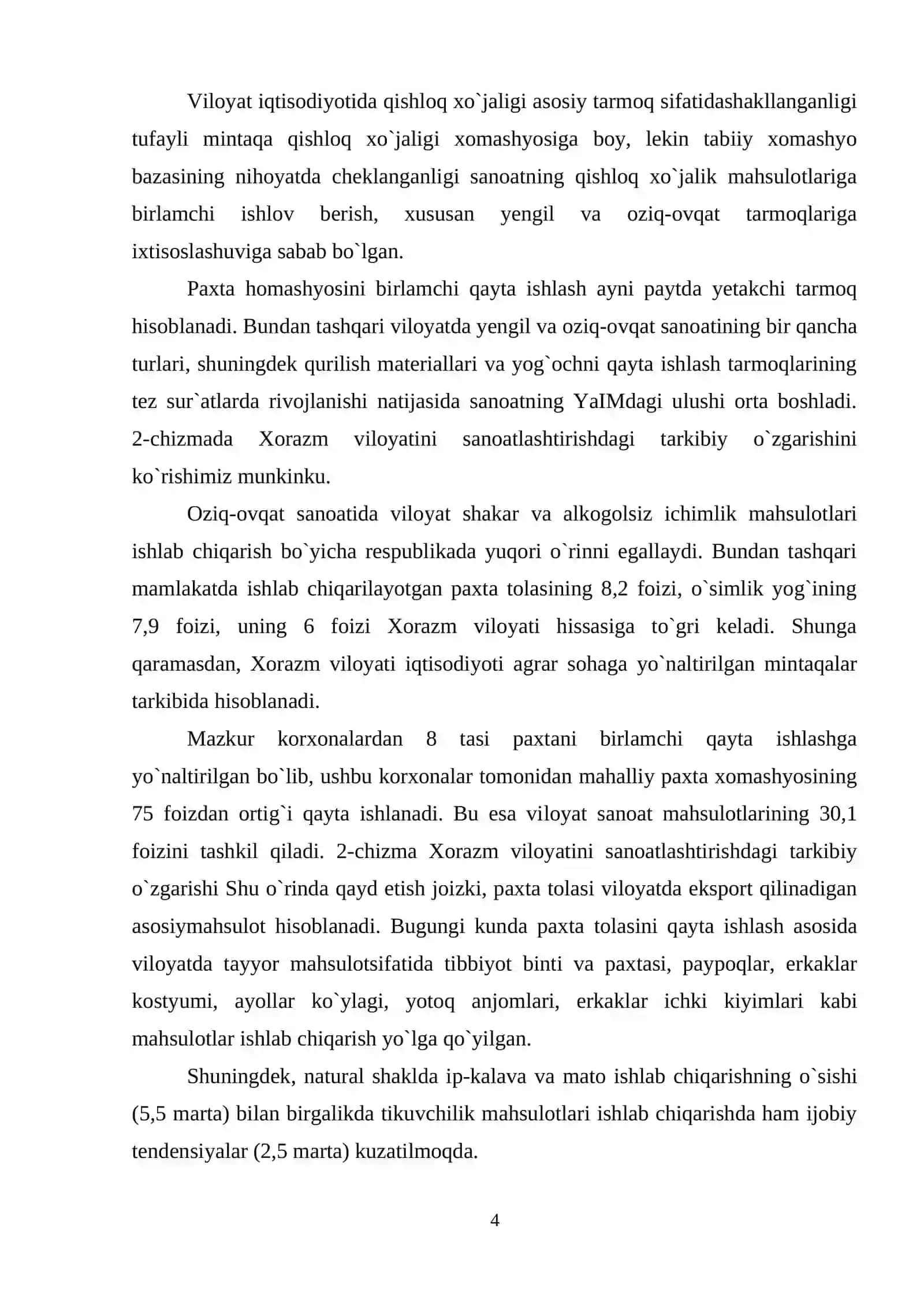 Xorazm viloyati sanoati geografiyasi 4
