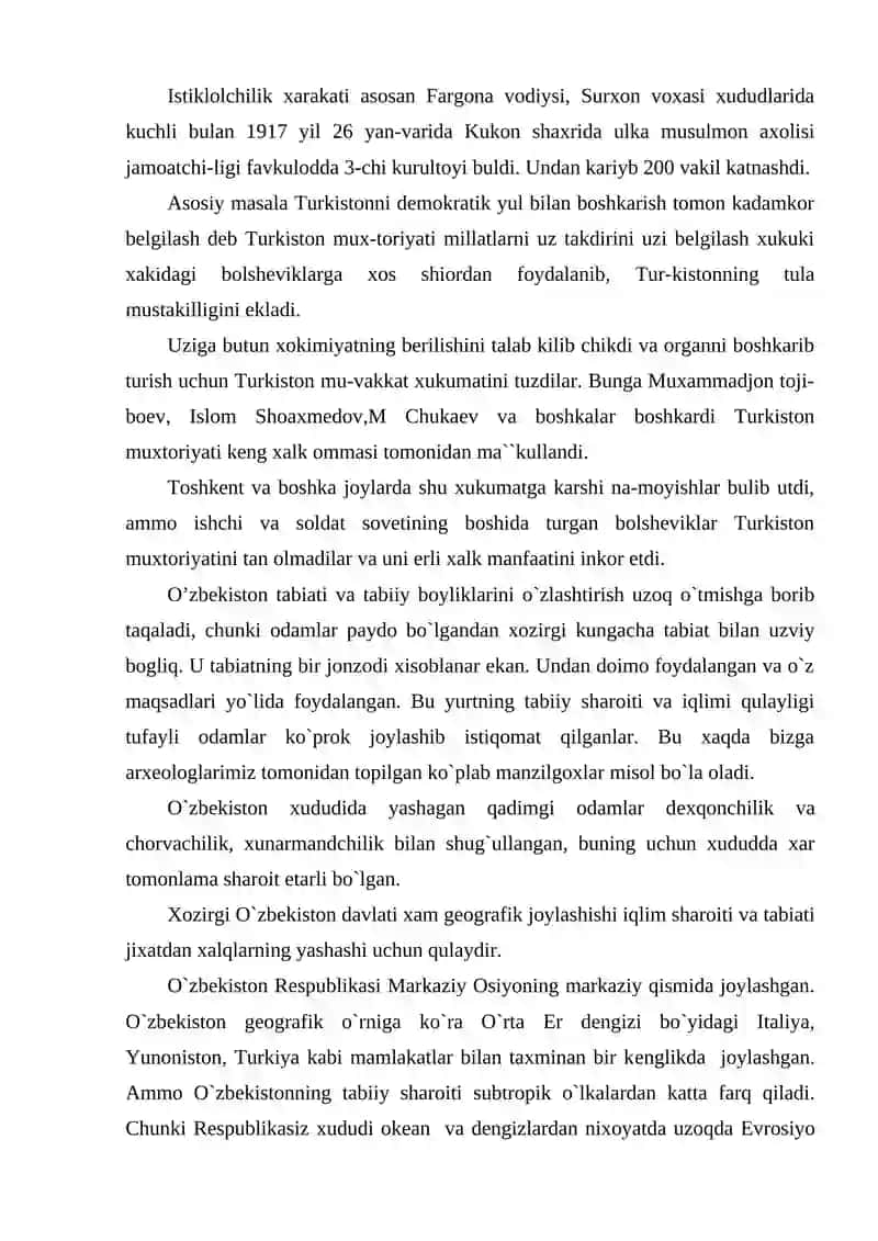 1917-1924 yillarda O‘rta Osiyoning tarixiy geografiyasi 4