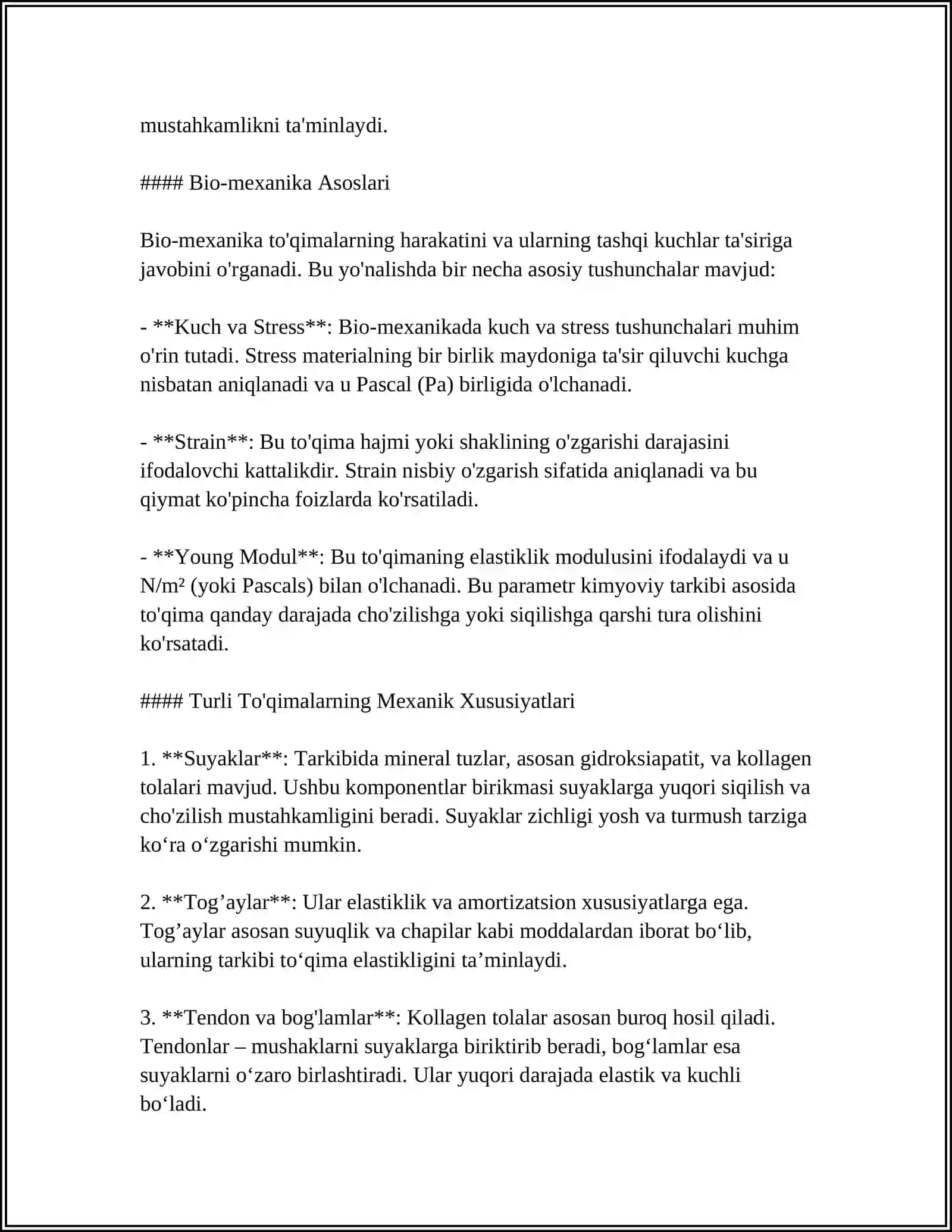 BIO MEXANIKA TURLI TOQIMALARNING KANPAZITSION TUZILISHI 4