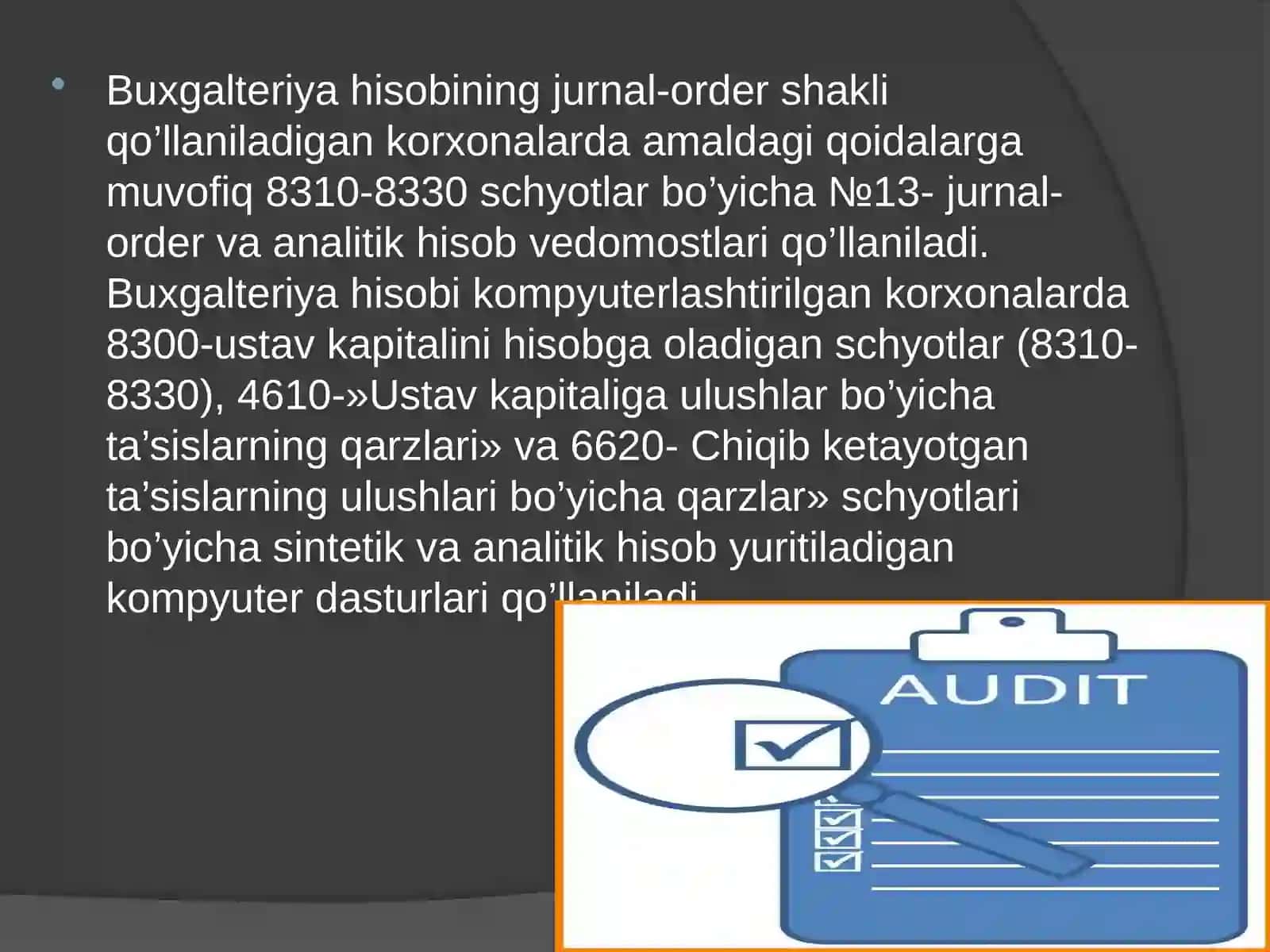 Sintetik va analitik hisob registrlari 4