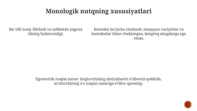 Kasbiy Monologik Nutq 4