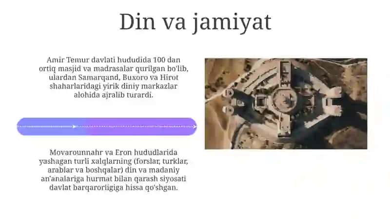 Amir Temur davlatining boshqaruvi 4