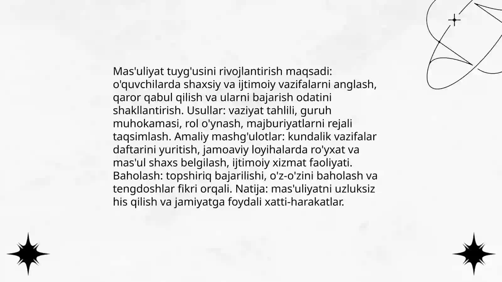 Óquvchilarda ahloqiy tafakkur 4