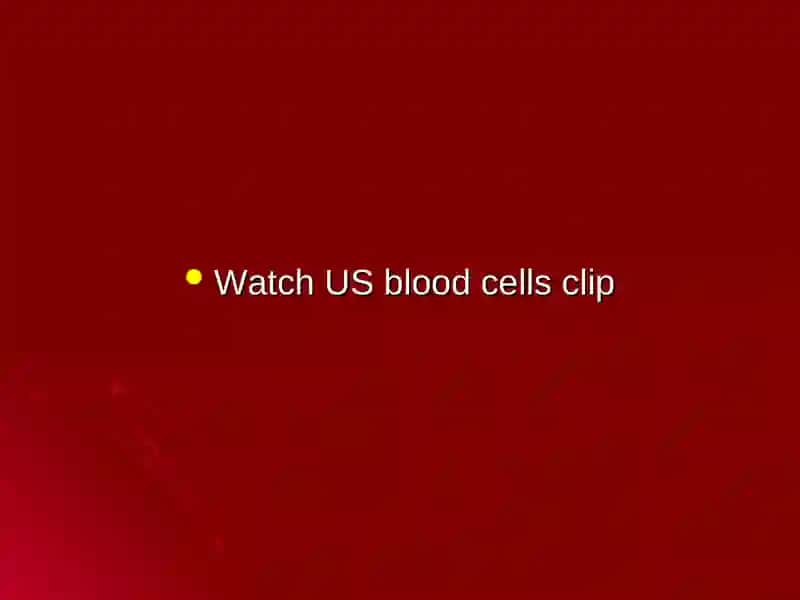 Functions of Blood 4