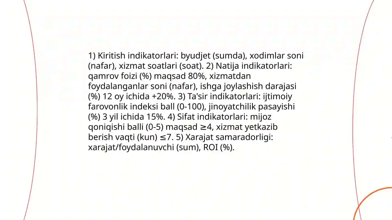Ijtimoiy ish samaradorligi yuzasidan taqdimot tayyorlash 4