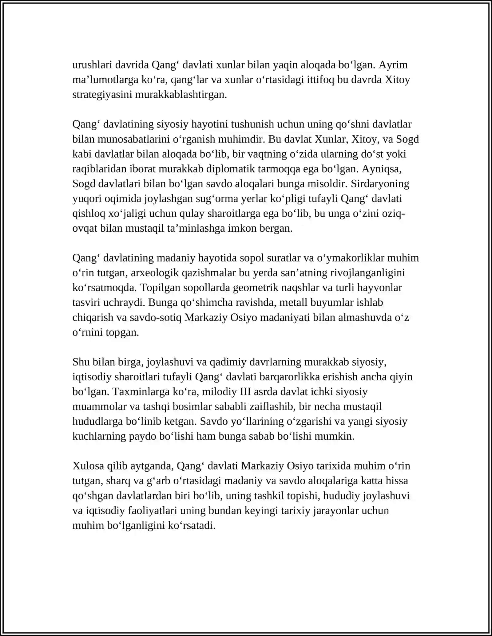 QANG‘ DAVON KUSHON TARIXIY GEOGRAFIYASI 4