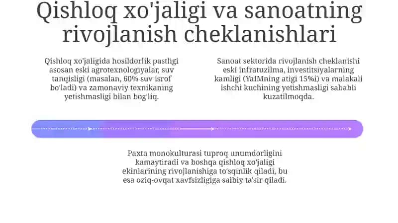 Tojikistonning iqtisodiy rivojlanish muammolari 4