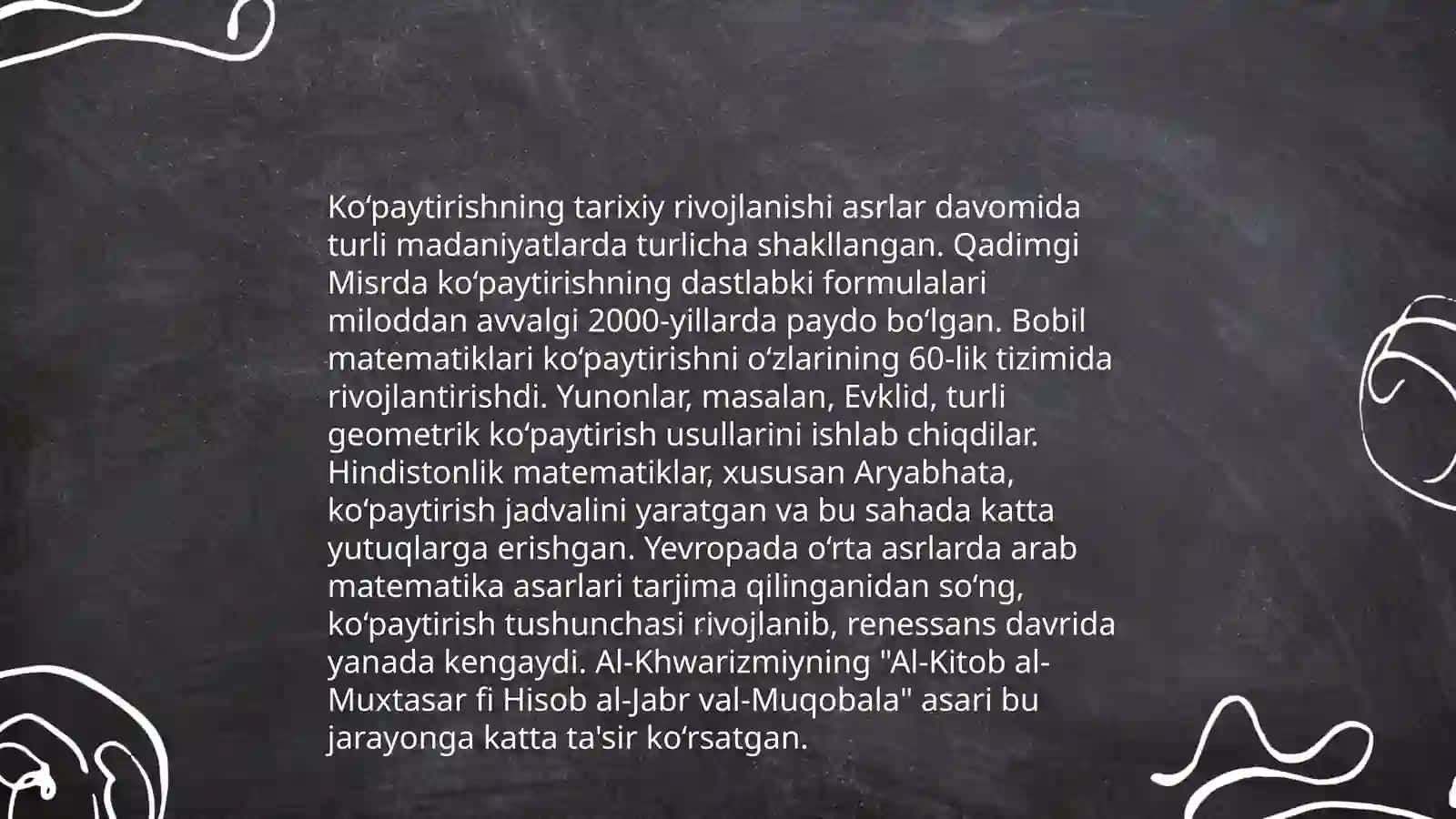 Ko‘paytirish haqida ma‘lumot 4