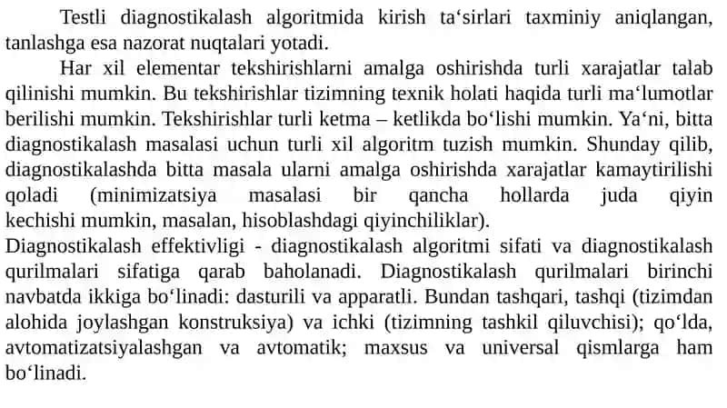 TEXNIK TIZIMLARNING ISHONCHLILIGINI OSHIRISH USULLARI 4