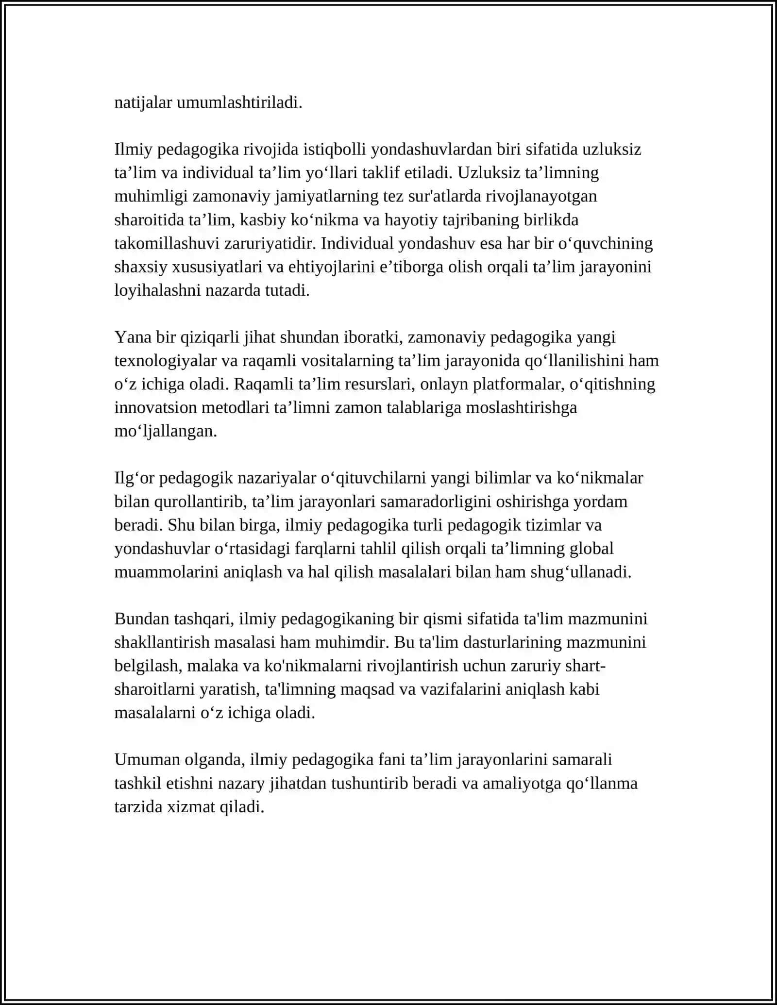 MAKATGACHA TALIM MUASSALARIDA ILMIY PEDAGOGIKANING MAZMUNI 4
