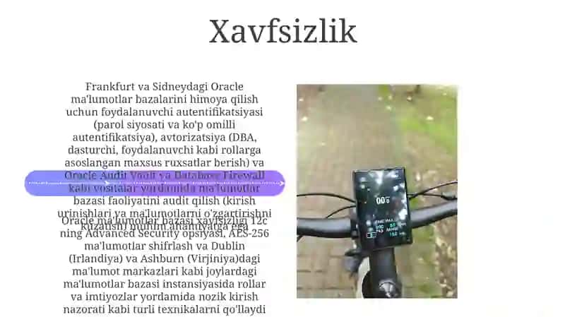 Oracle ma'lumotlar bazasini boshqarish tizimlari 4