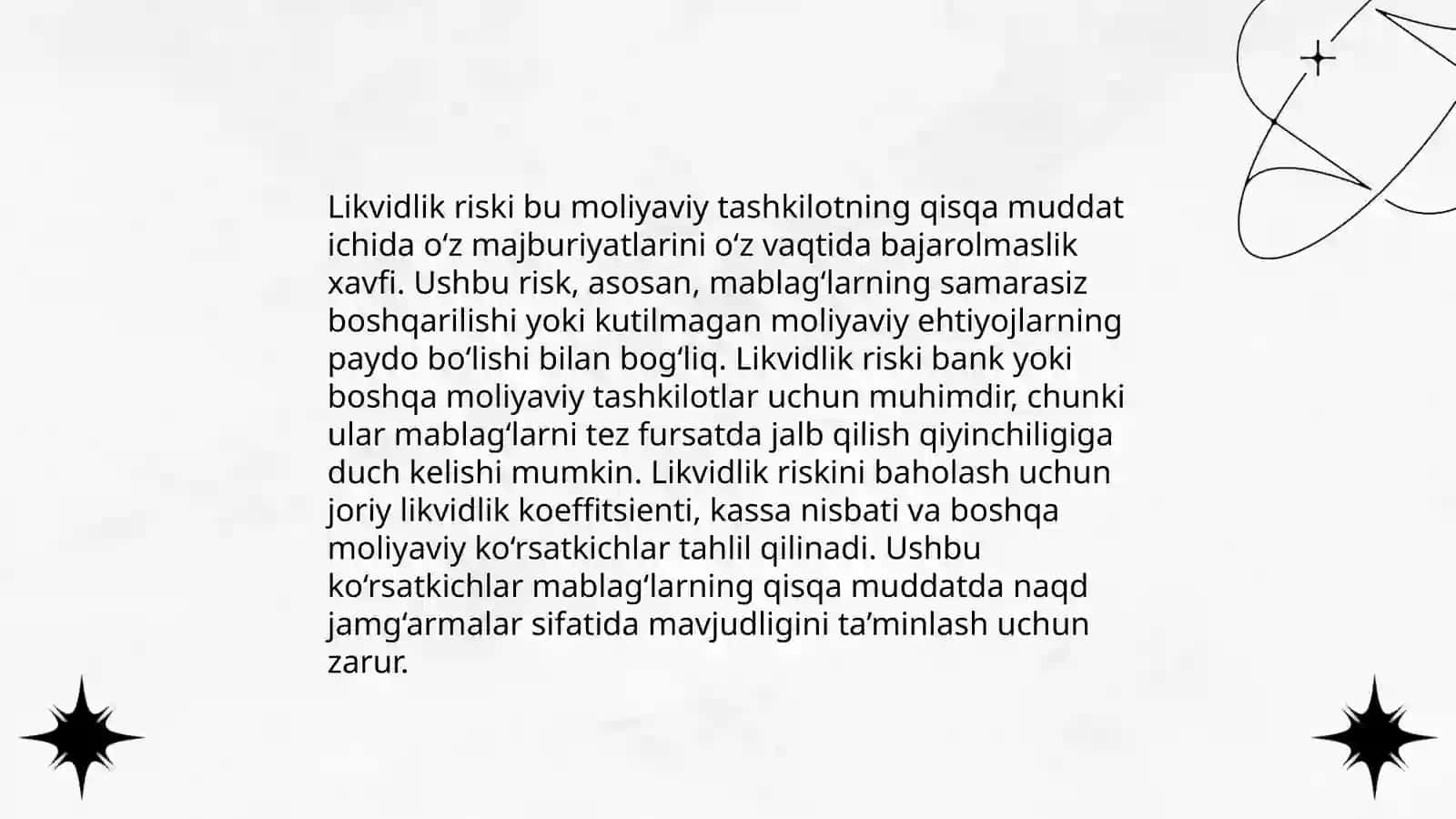 Moliya bozori risklari 4