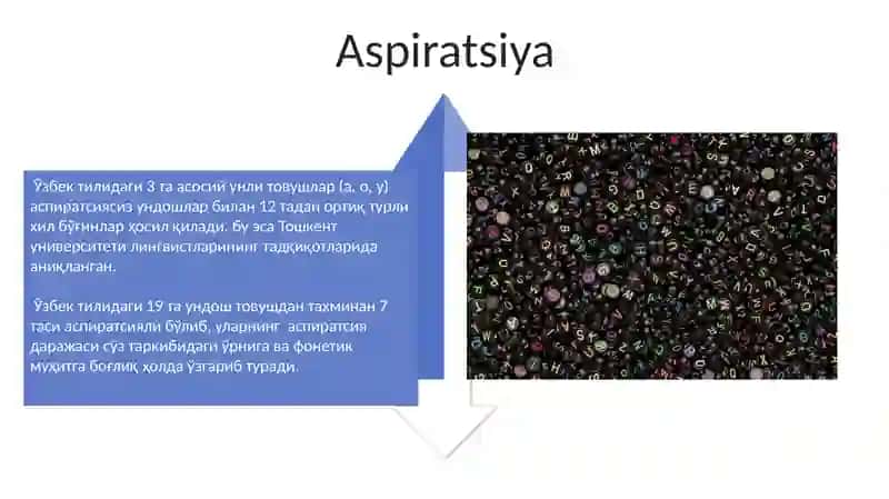 Undoshlar tasnifi 4