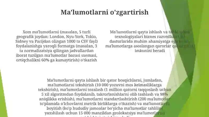 Datchik maʼlumotlarini qayta ishlash 4