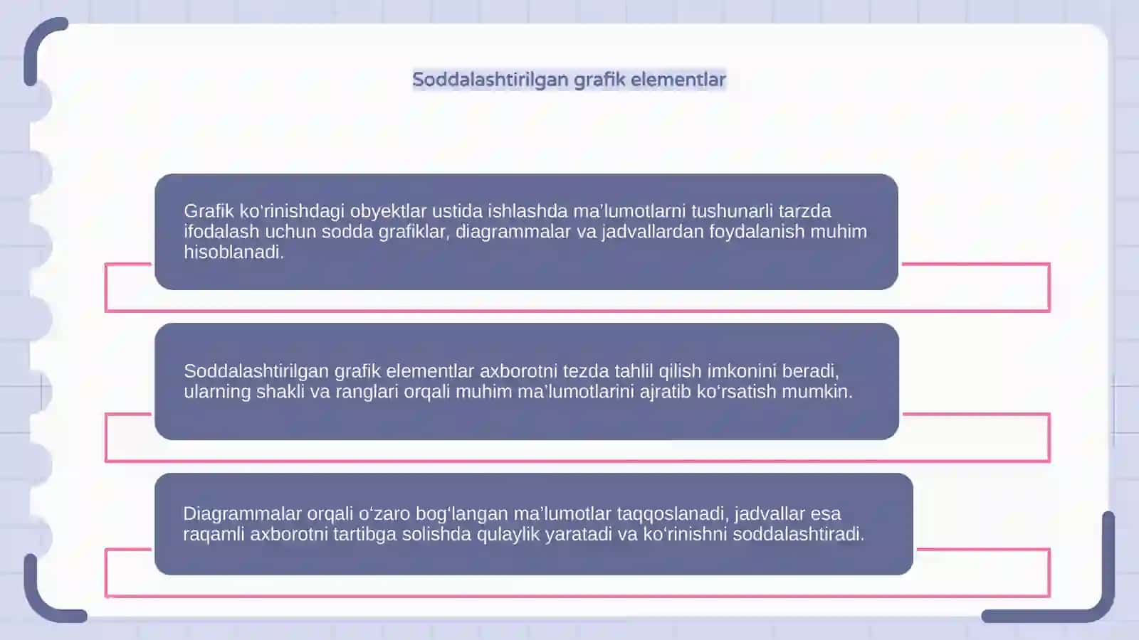 Grafik kòrinishdagi obyektlar ustida ishlash 4