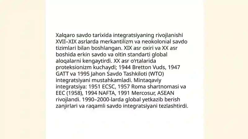 Integratsiyalashning nazariy asoslari va turlari 4