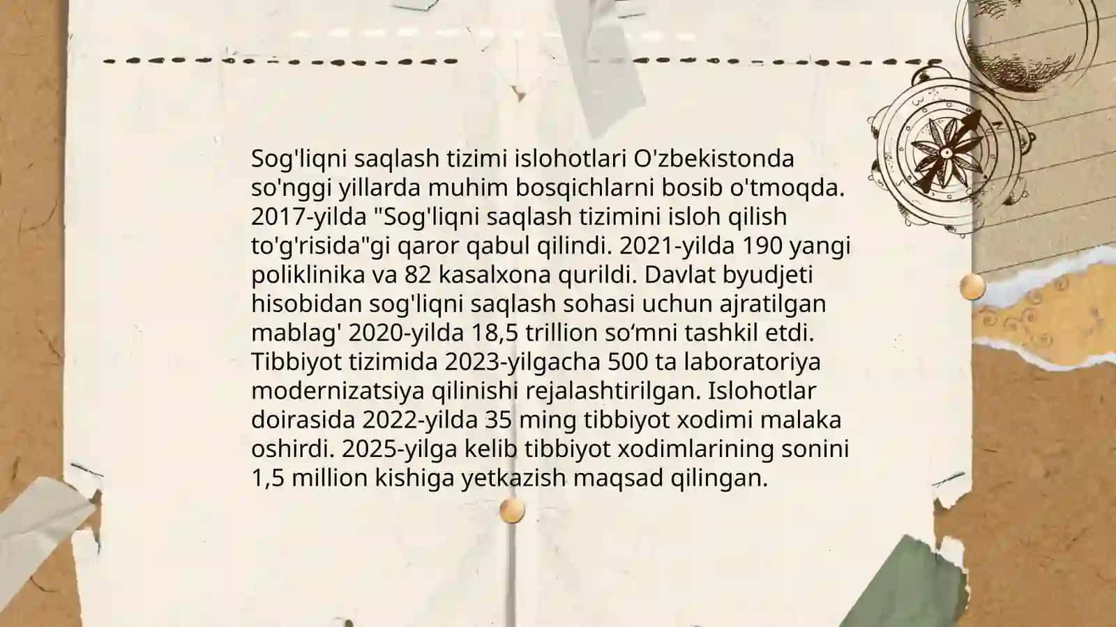 O'zbekistonda amalga oshirilgan ijtimoiy islohotlar 4