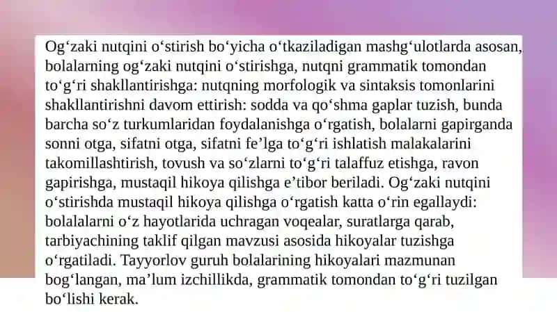 Nodavlat maktabgacha taʼlim muassasalarini tashkiliy turgʻizish 4