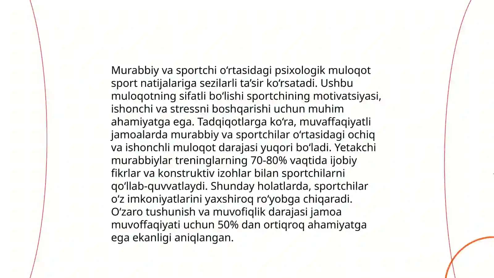 Sport murabbiysi faoliyatining psixologik xususiyatlari 4