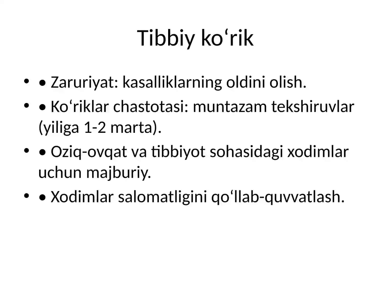 Mehnat gigiyenasi va shaxsiy gigiyena 4