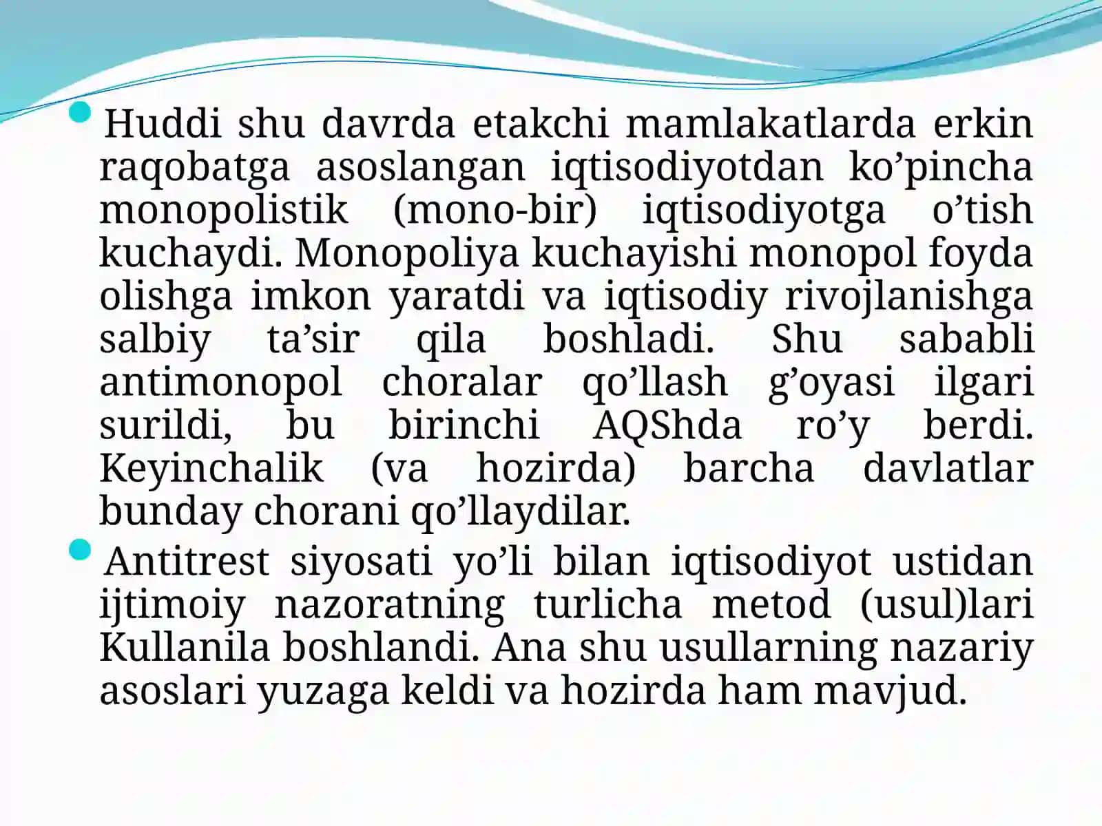 INSTITUTSIONALIZM YO’NALISHI MOHIYATI VA AHAMIYATI 4
