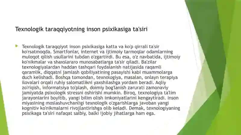 Psixologiya va ilmiy-texnik taraqqiyot 4
