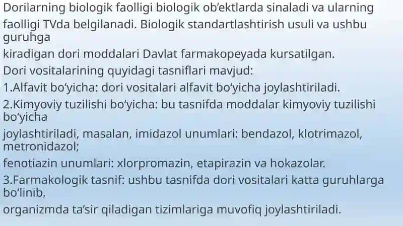 O'zbekiston Respublikasi Prezidentining retsepturaga oid qonunlari va farmoyishlari 4