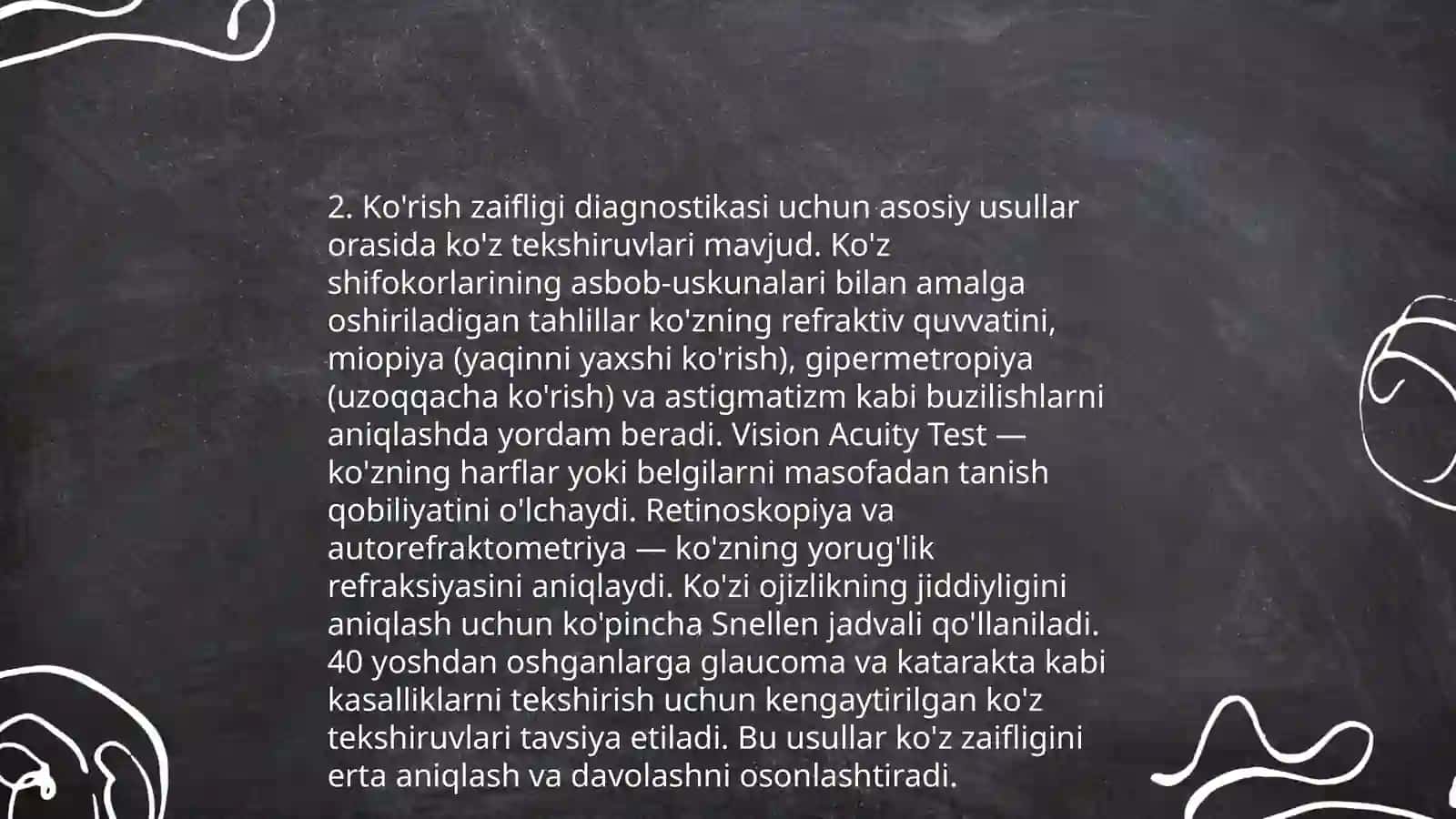 Ko'rish qobiliyati zaif bolalar uchun ta'lim 4