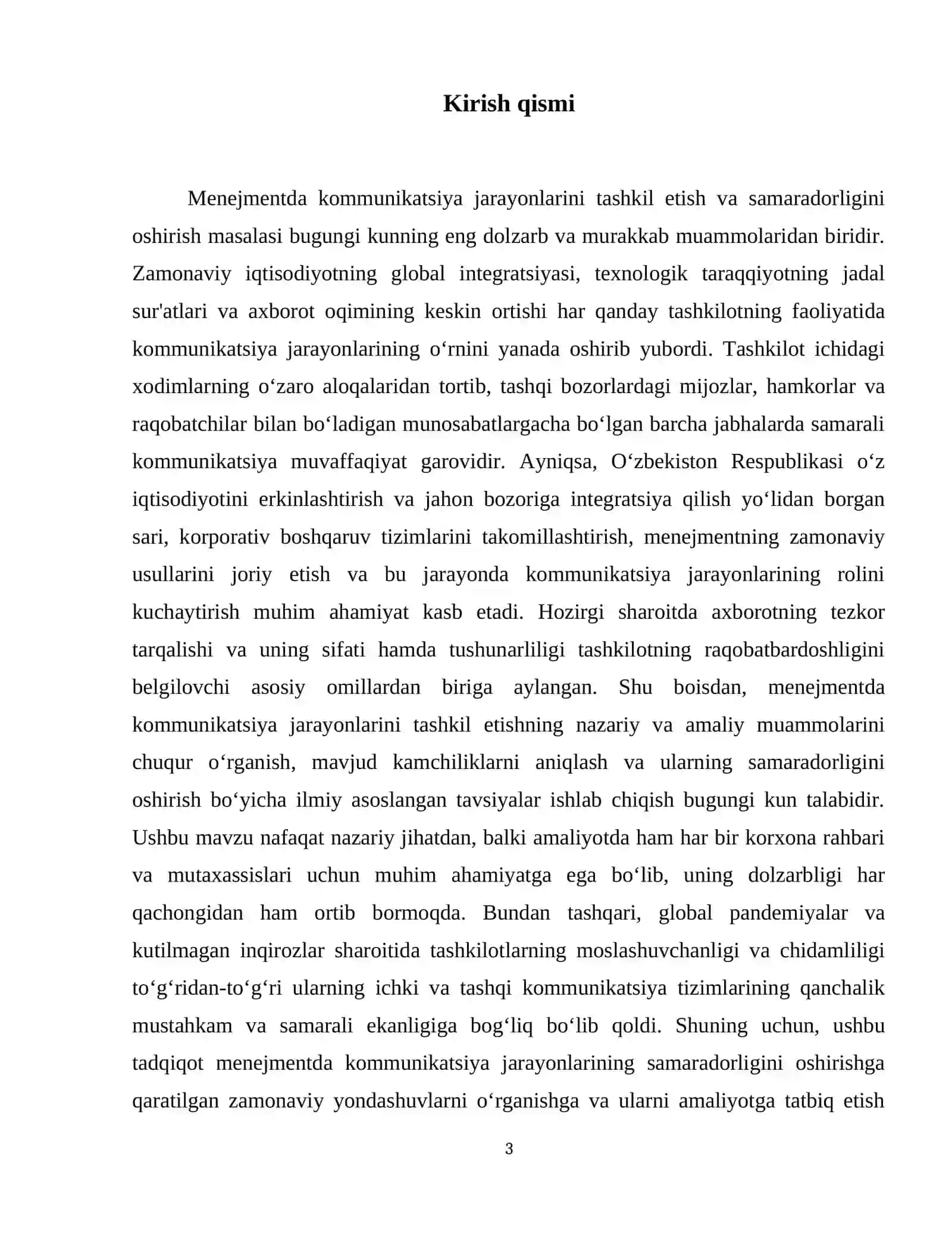 Menejmentda kommunikatsiya jarayonlarini tashkil etish va samaradorligini oshirish 4