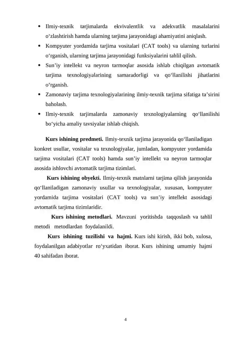 ILMIY-TEXNIK TARJMALARDAGI ZAMONAVIY USULLAR VA TEXNOLOGIYALAR 4