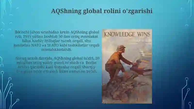 Ikkinchi jahon keyingi yillarda AQSH 4
