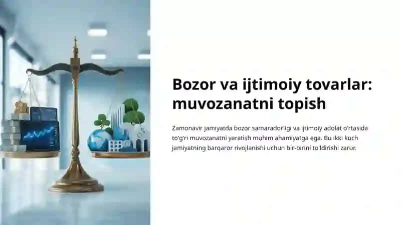Ijtimoiy tovarlar va bozor yetishmovchiligi 4
