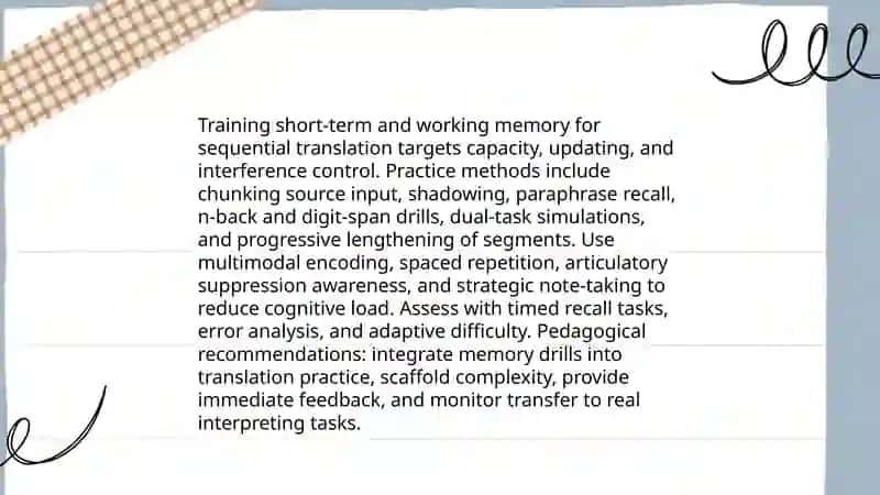 Issues of teaching sequential translation 4