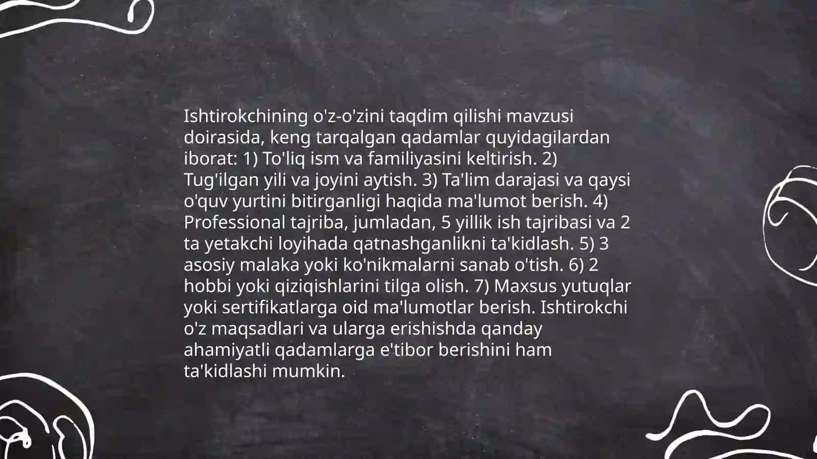 Jamoatchi qoralovchi nutqi ustida ishlash 4