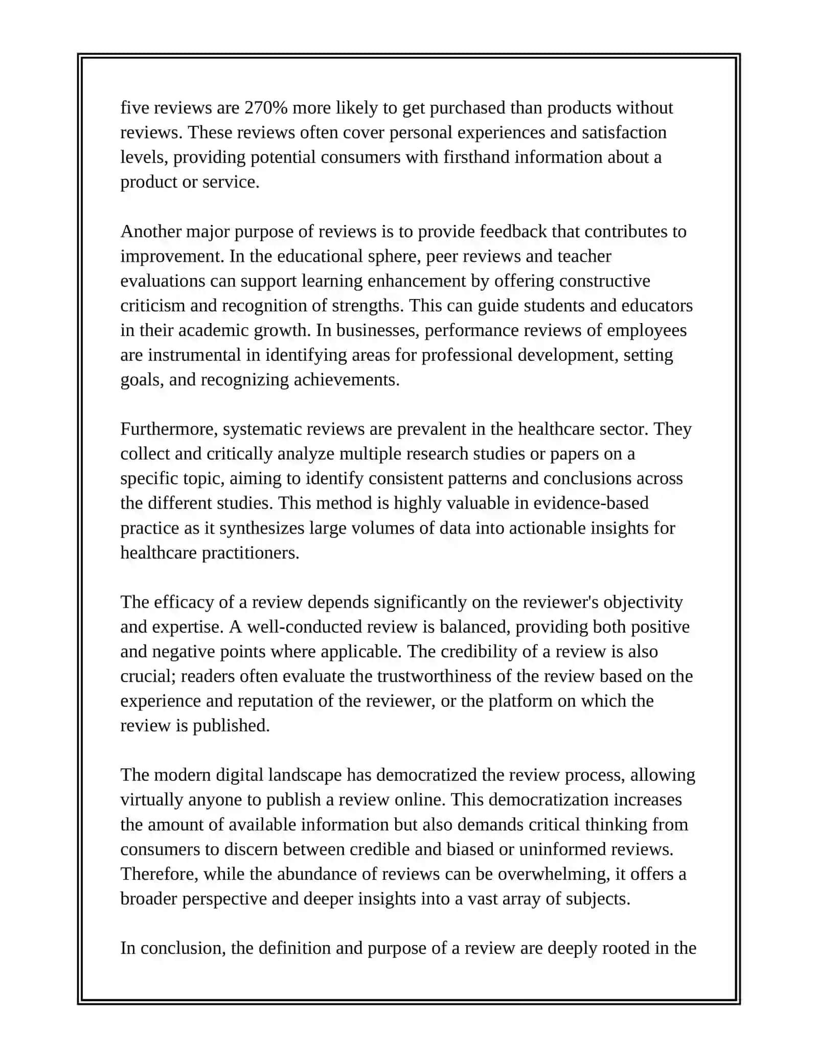 ACADEMIC WRITING WRITING A REVIEV 4