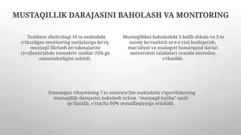 Mustaqil Talaba Shaxsiyatining Yetilishi va Jamiyatga Integratsiyasi 4