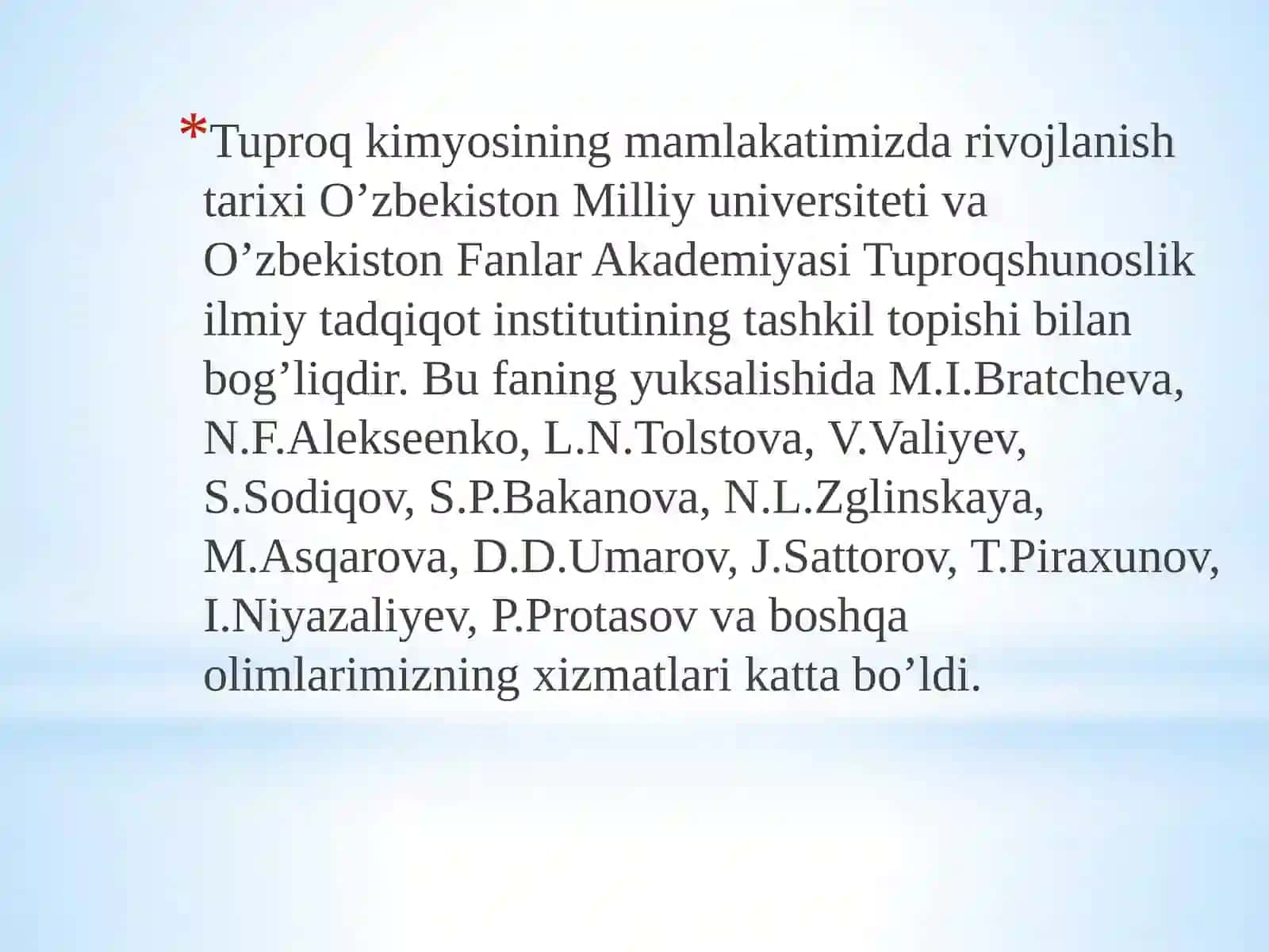 Tuproq kimyosi kurs ishi 4