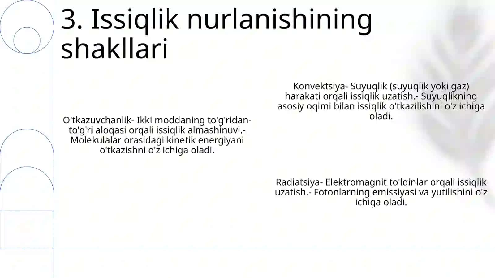 Issiqlik Nurlanishi 4