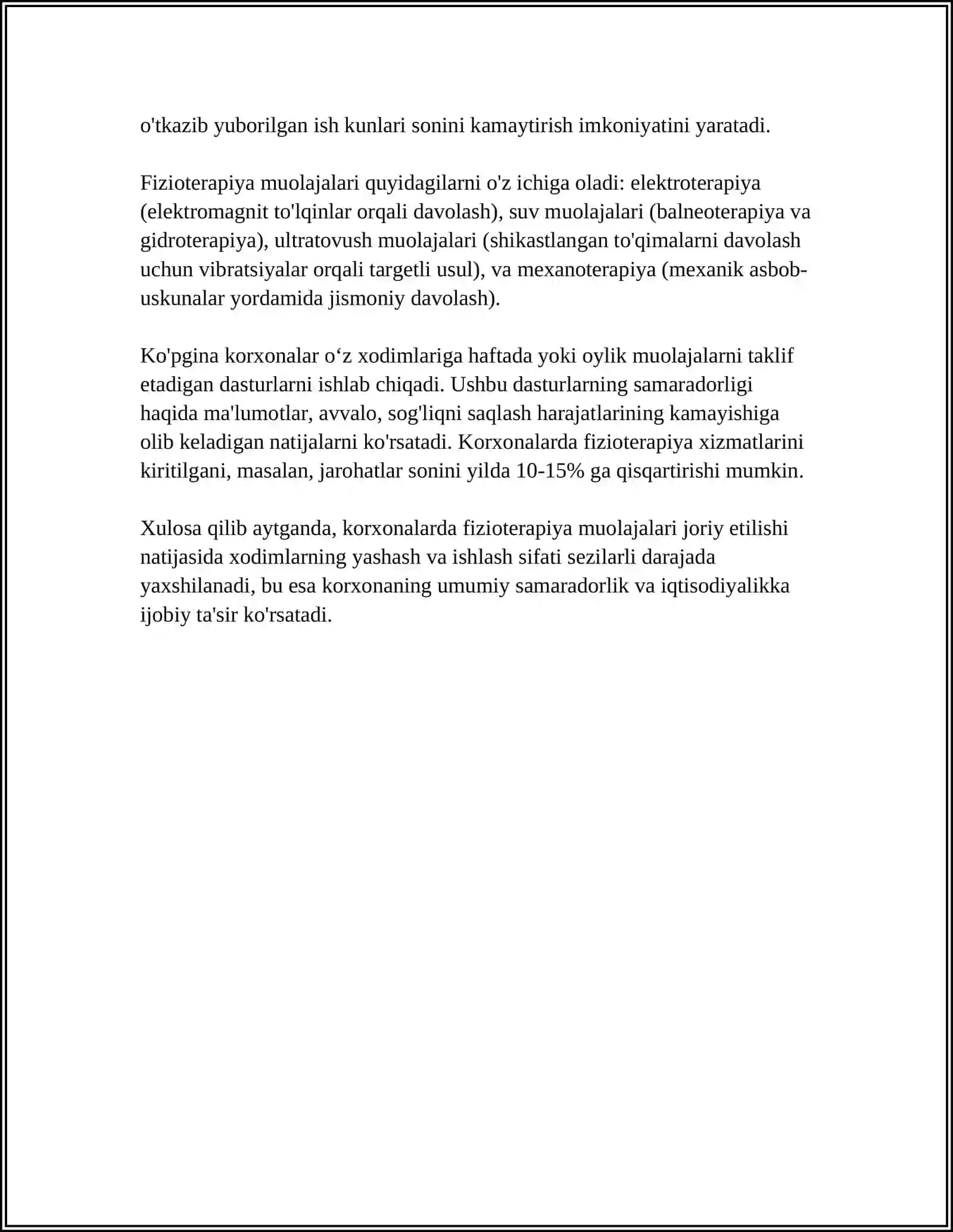 Korxonalarda fizioterapiya muolajalari 4