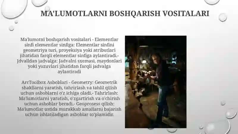 Arc Toolbox Asboblari va Ularning Vazifalari 4