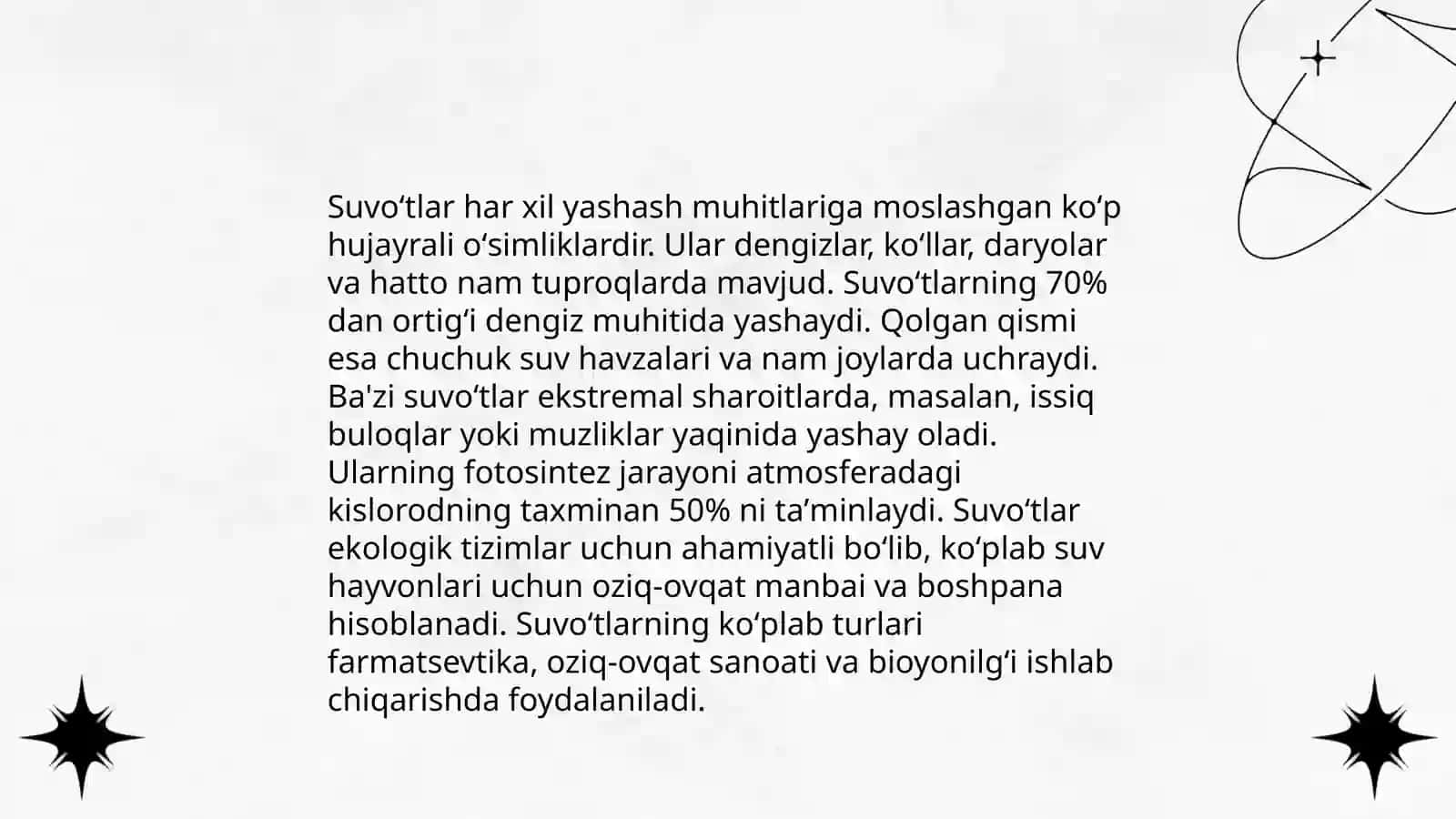 Suvoʻtlarning ekologik guruhlari 4