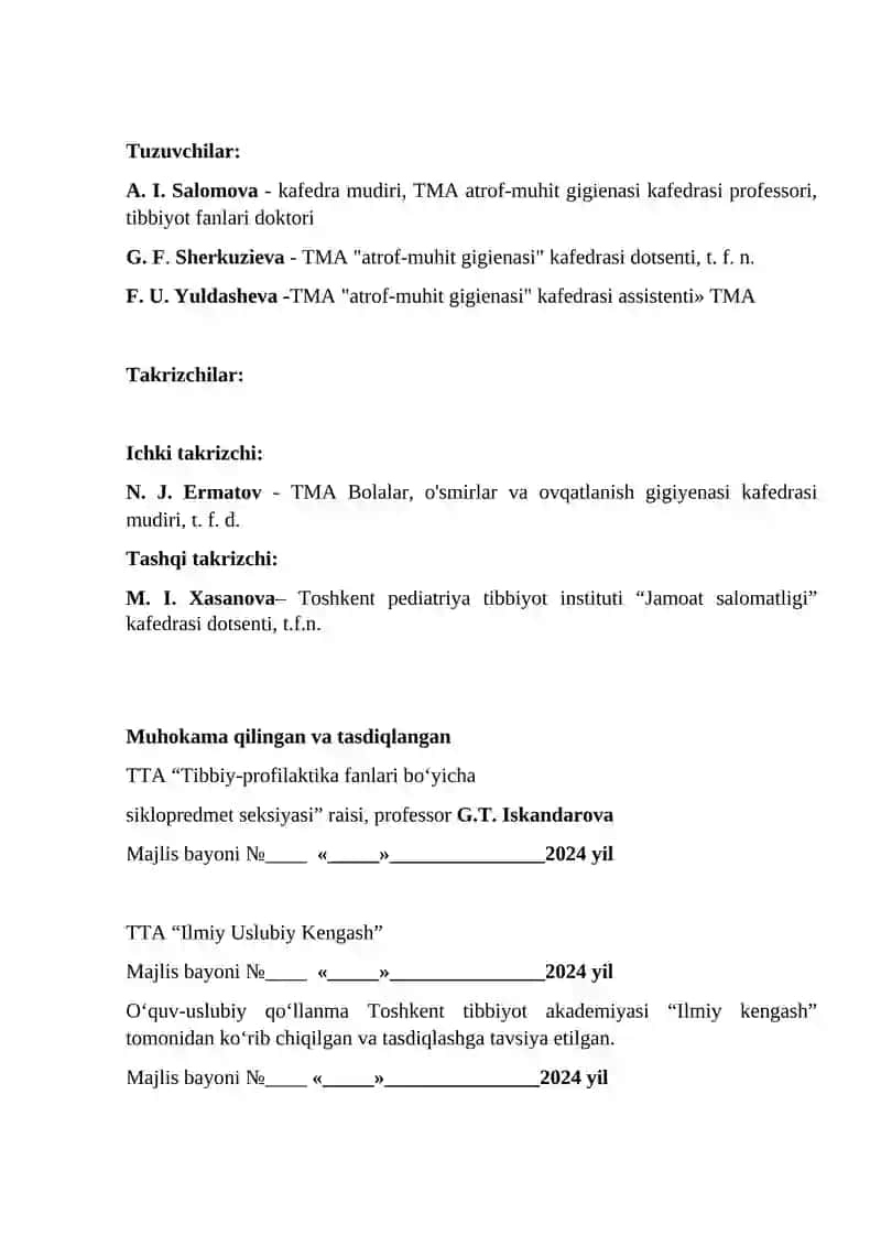 OVQATDAN ZAHARLANISHLAR VA ULARNI OLDINI OLISH CHORALARI 4